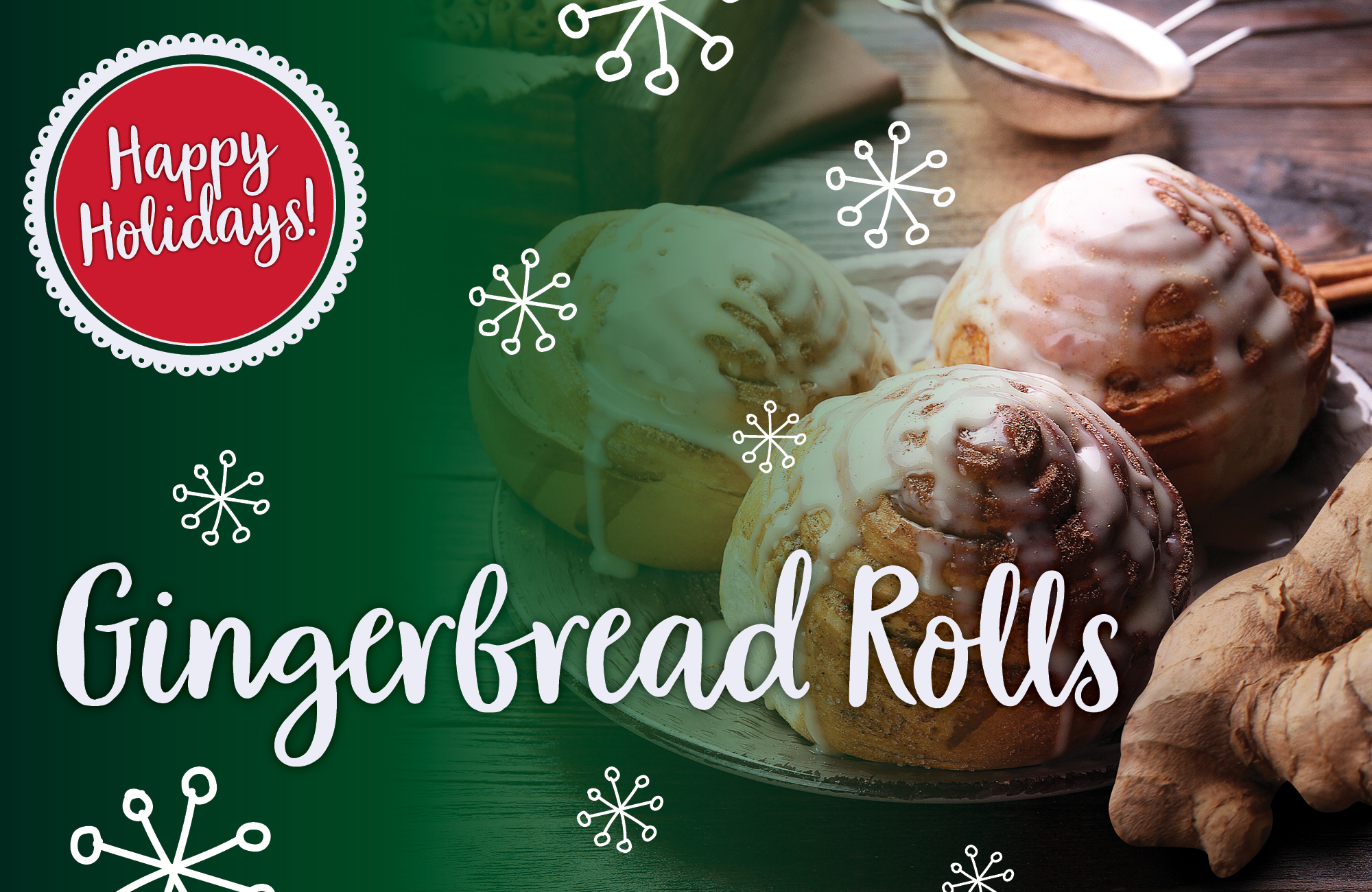 Delicious Gingerbread Rolls