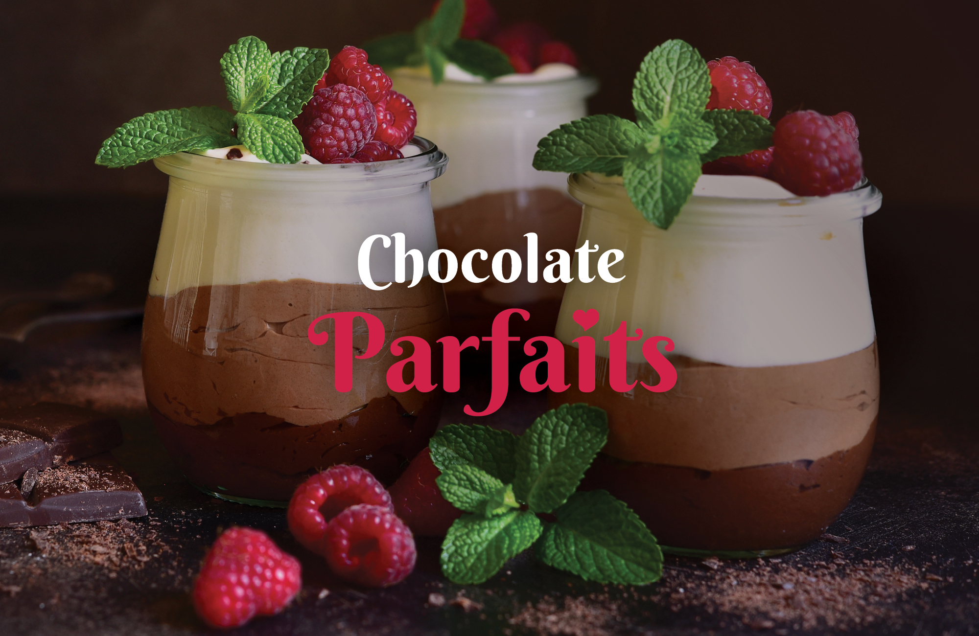 Chocolate Parfaits Perfect for Valentine's Day