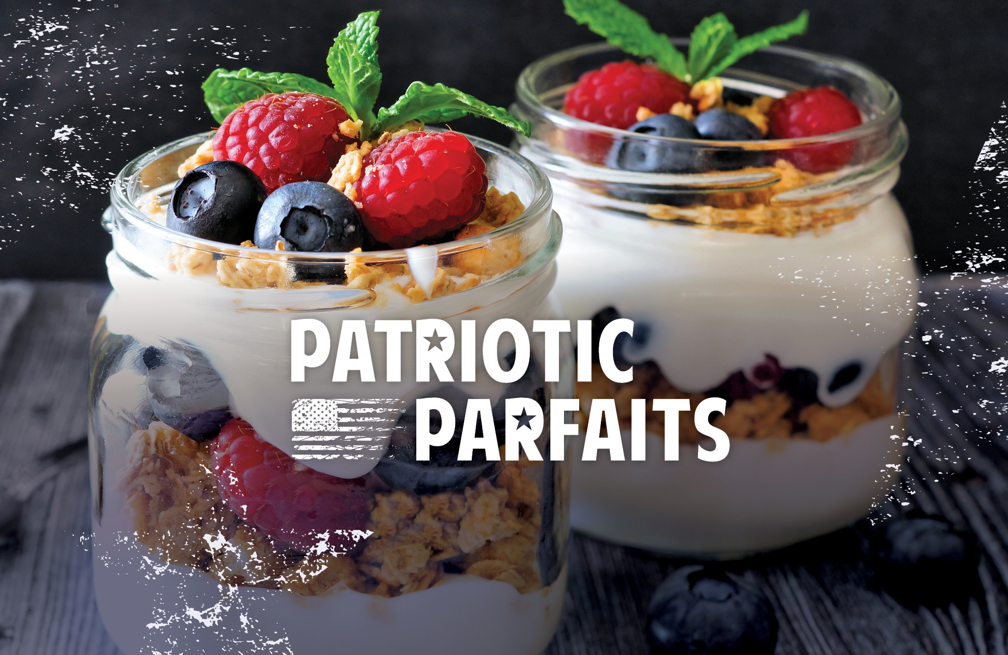 Quick and Easy Patriotic Parfait