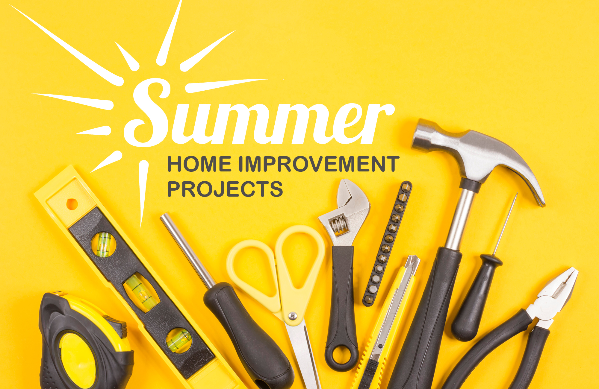 Home Improvement Projects to Add to Your Summer To-Do List
