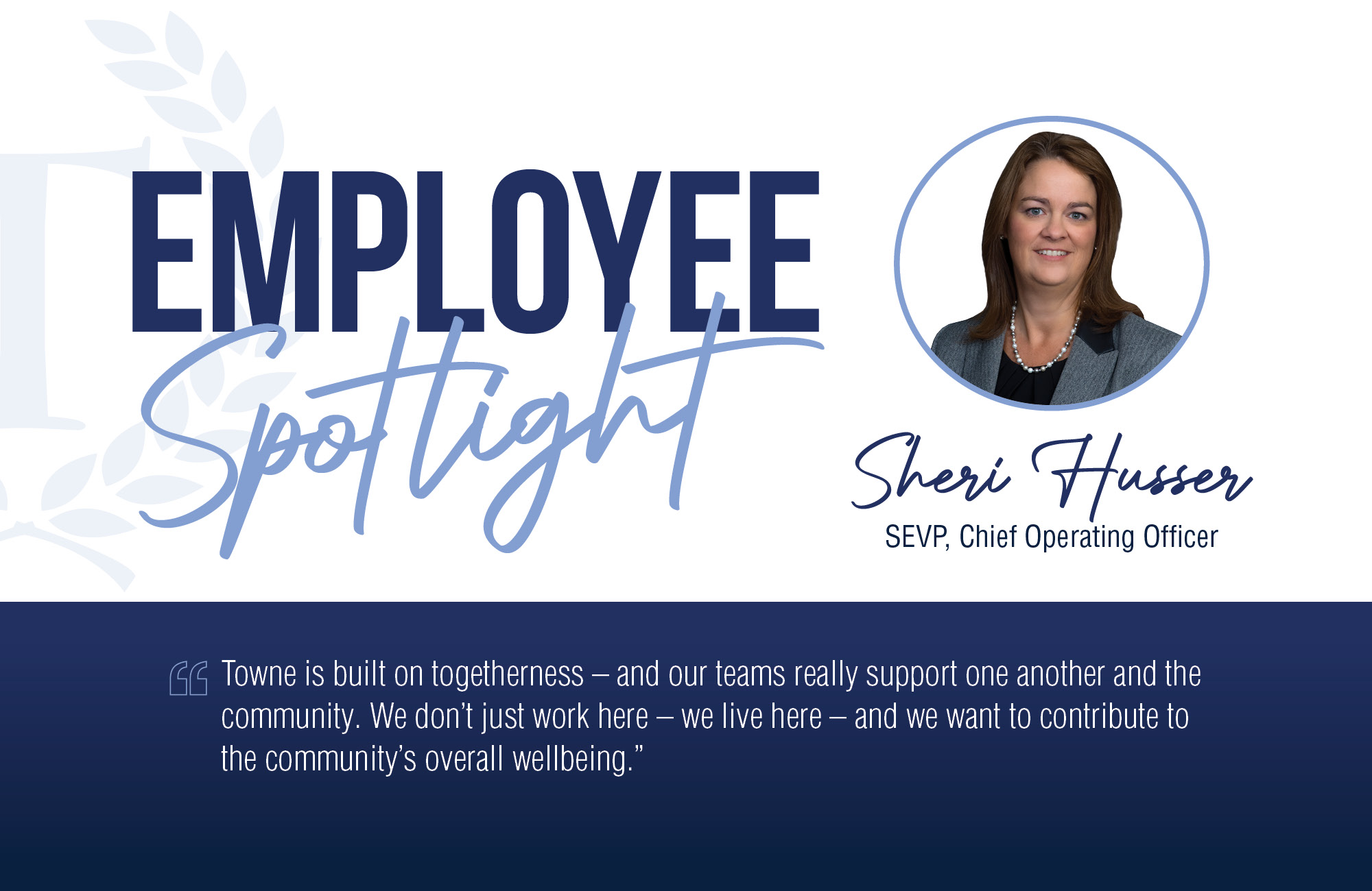 Employee Spotlight: Sheri Husser