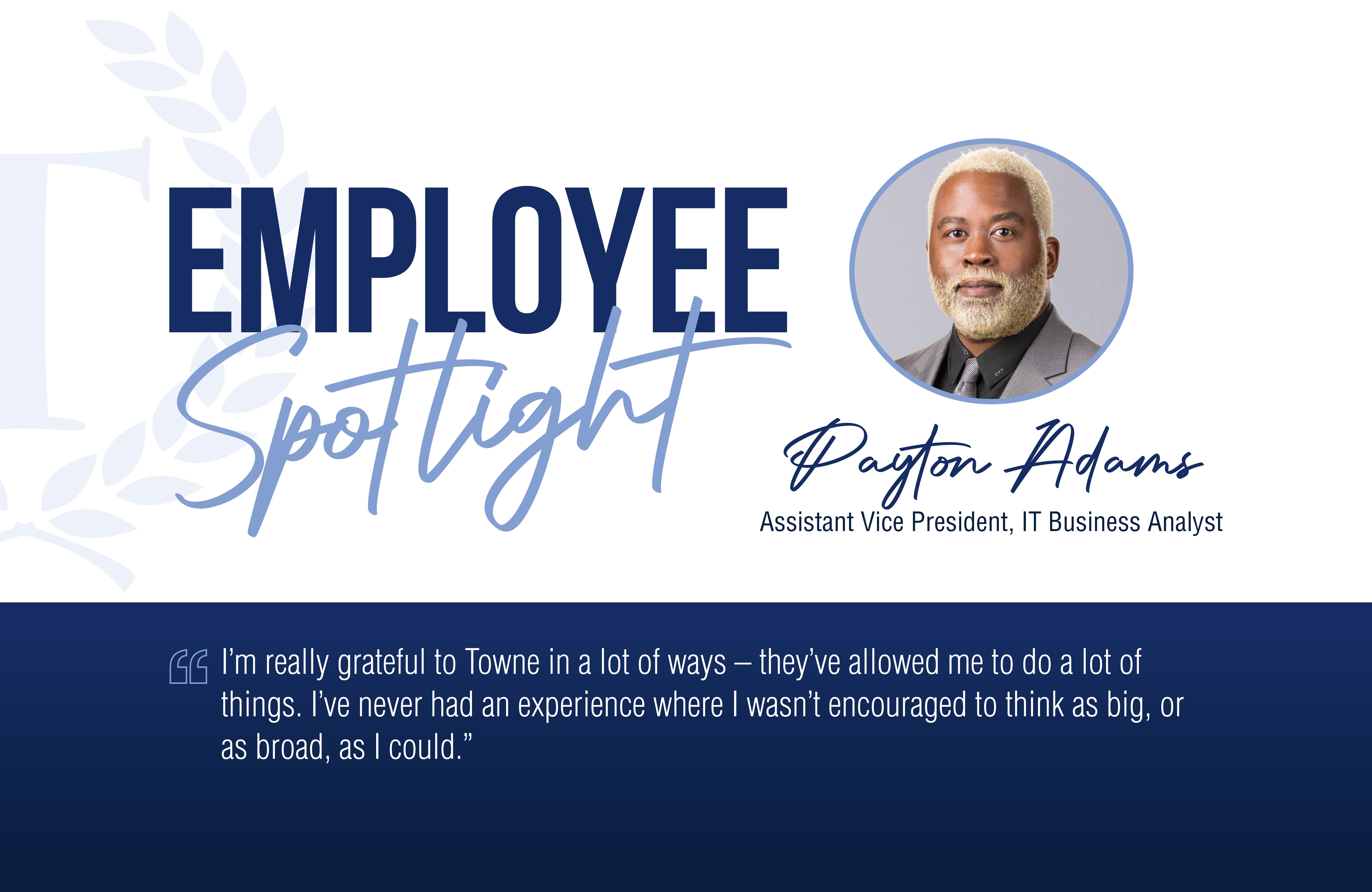 Employee Spotlight: Payton Adams